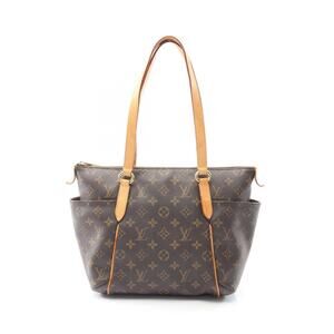 Louis Vuitton Totally Tote Bag Canvas Leather Monogram Brown
